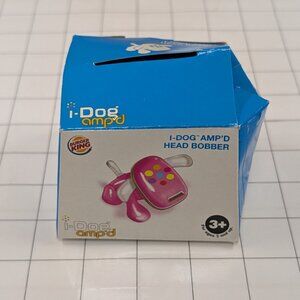 Burger King 2007 Hasbro I-Dog Robot Figure Kids Meal Toy Teal
